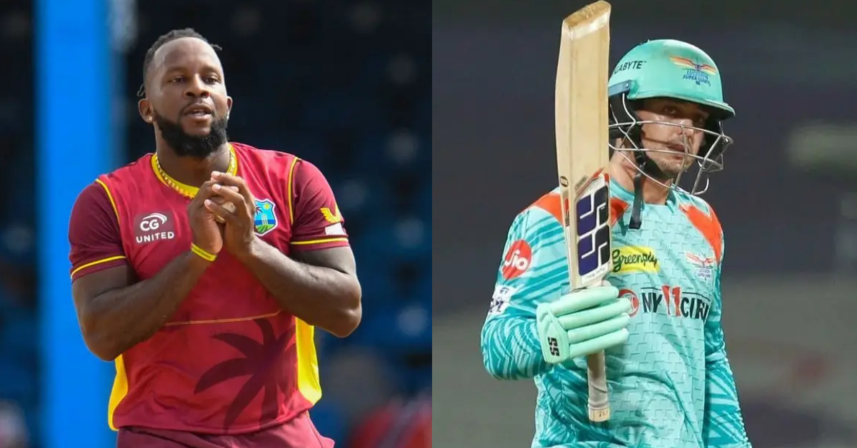 <p>IPL 2023: In Quinton de Kock's absence, Kyle Mayers could start for the Lucknow Super Giants.</p>
